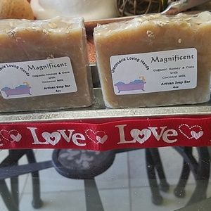 Magnificent Handmade Organic Artisan Soap Bar